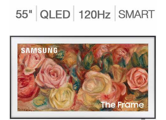 Samsung the Frame 55 , bundle with 65 Crystal TU690T, 5yr warranty, $1400