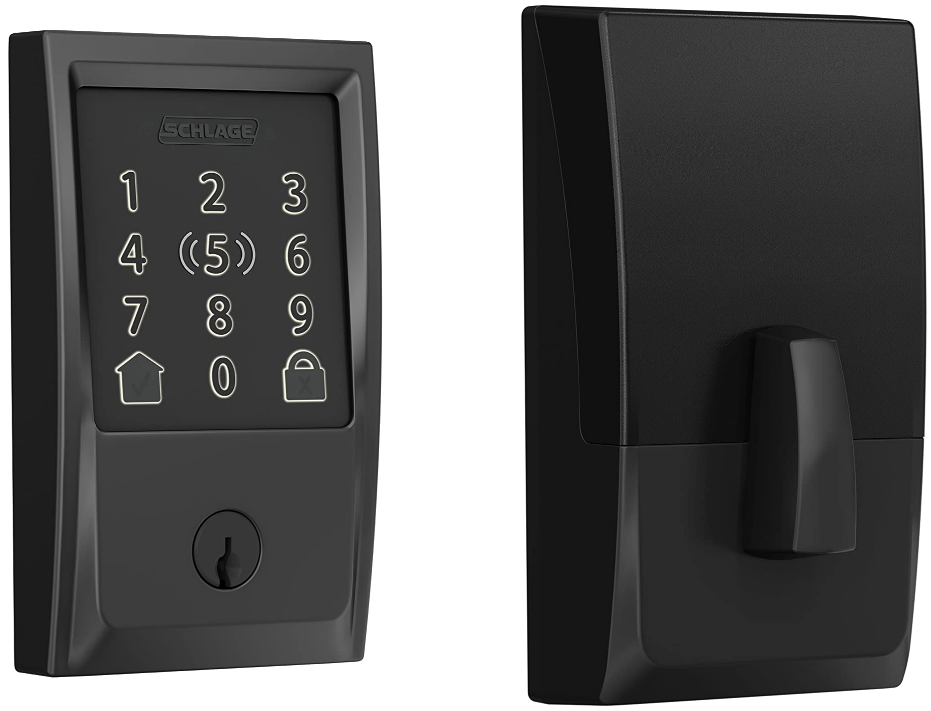 Schlage Encode Plus WiFi Deadbolt Smart Lock w Apple Home Key Matte Black 274.55 free ship Amazon $274.55