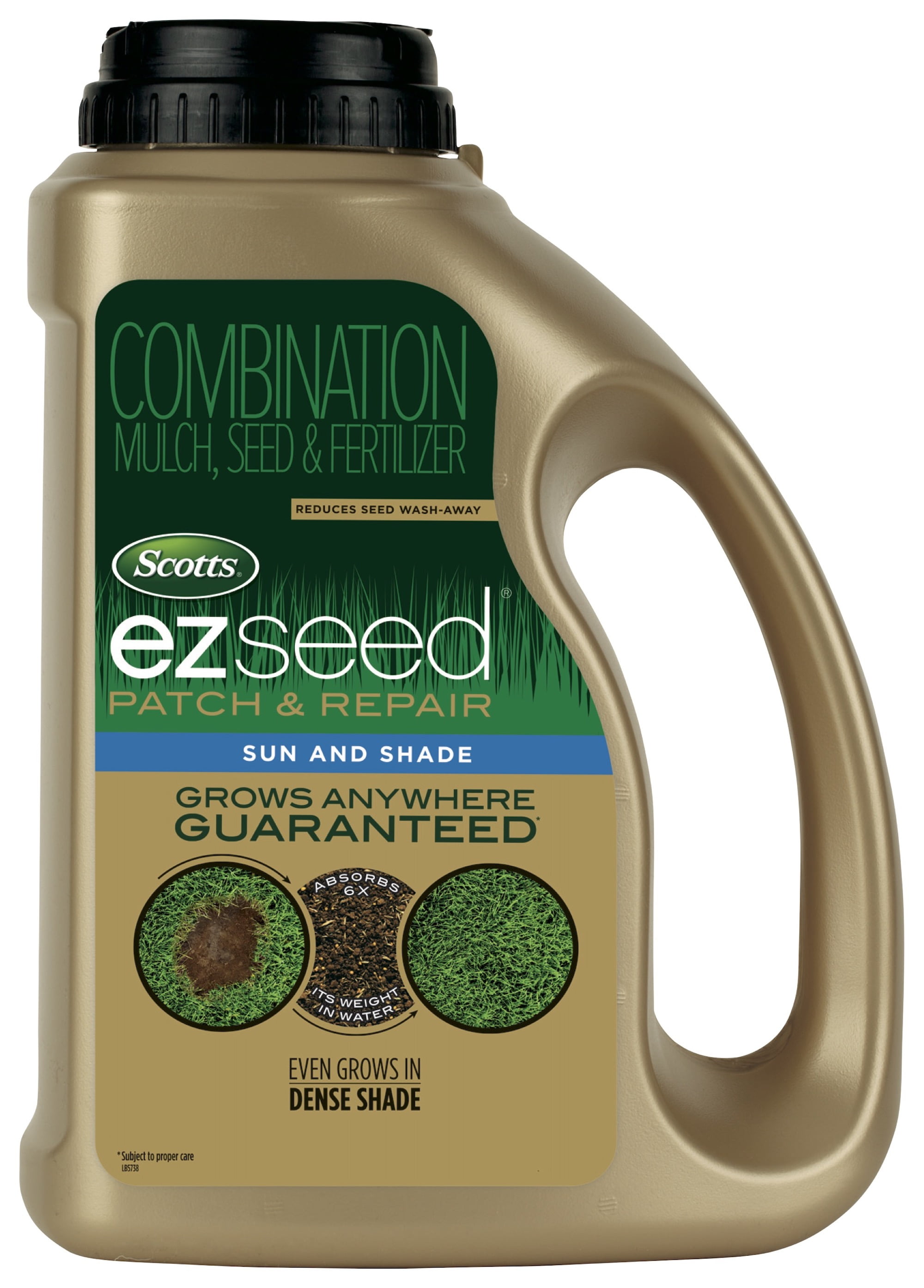 Scotts 3.75-lbs EZ Seed Patch Repair Sun Shade $5 Walmart Cash $12.79, 33.94-lbs Turf Builder Triple Action $20 Walmart 
