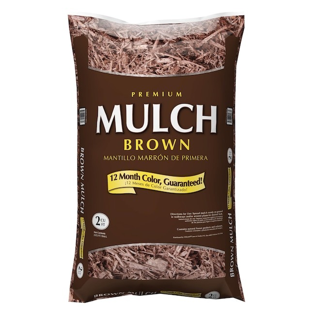Select Locations 2-Cu Ft Premium Mulch various colors $2 Free Store Pickup