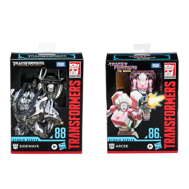 Select Walmart Stores 2-Pack 4.5 Transformers Studio Series Deluxe Action Figures Arcee Sideways $14.95 Free S H w/ Walm