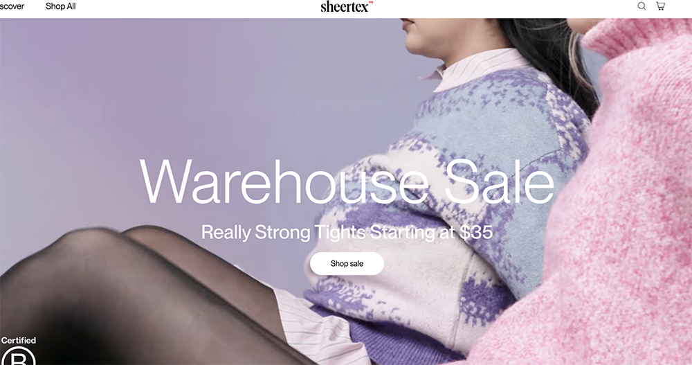Sheertex Warehouse Sale - $35 Tights