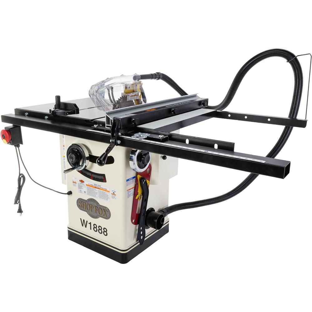 Shop Fox W1888 - 10 Cabinet Table Saw 2HP 115V $1295