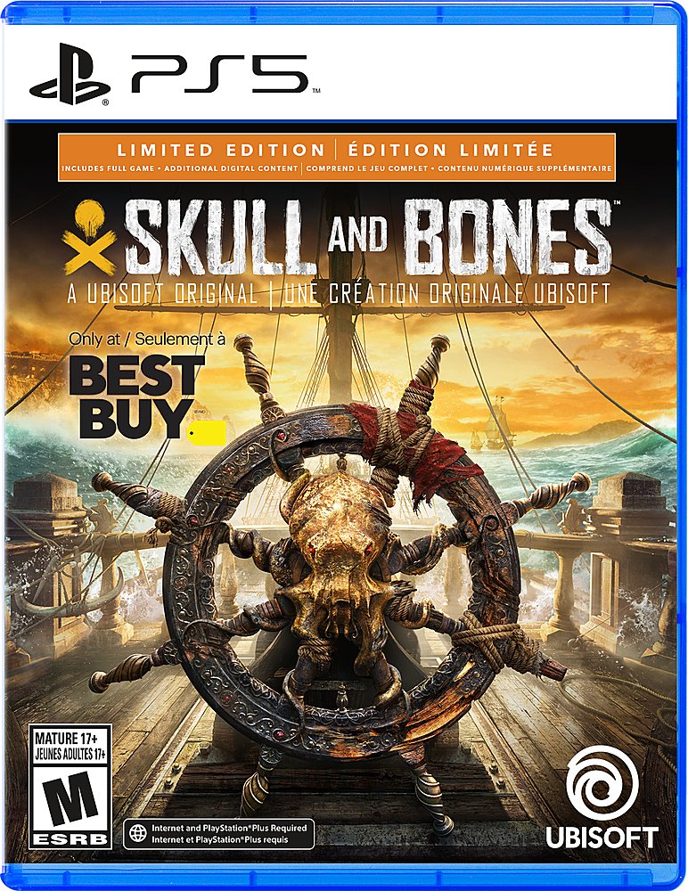 Skull and Bones Limited Edition PlayStation 5,Xbox Series X $40 Free Shipping