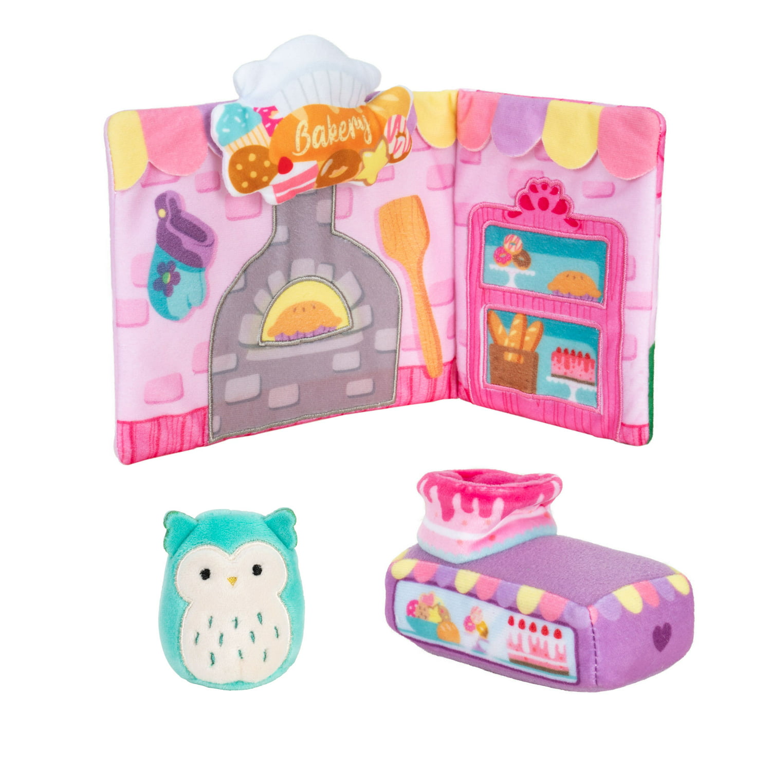 Squishville By Squishmallows 2 Mini Plush Bakery Play Scene $6 Free S H w/ Walmart or $35