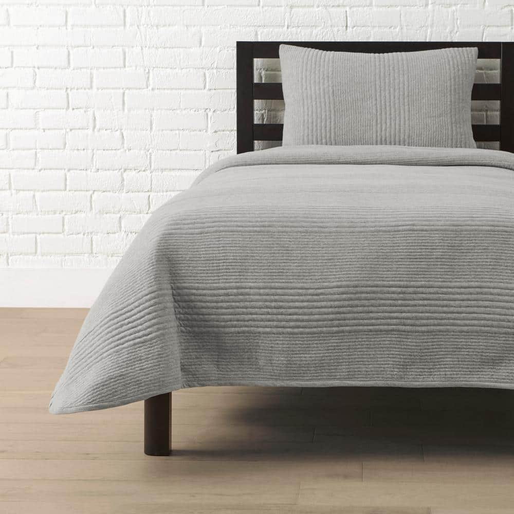 StyleWell Bedding Sets Gray Jacquard Jersey Knit Quilt Twin $15.29, Tatefield Gray Gingham Comforter Queen $17.99, Cotto