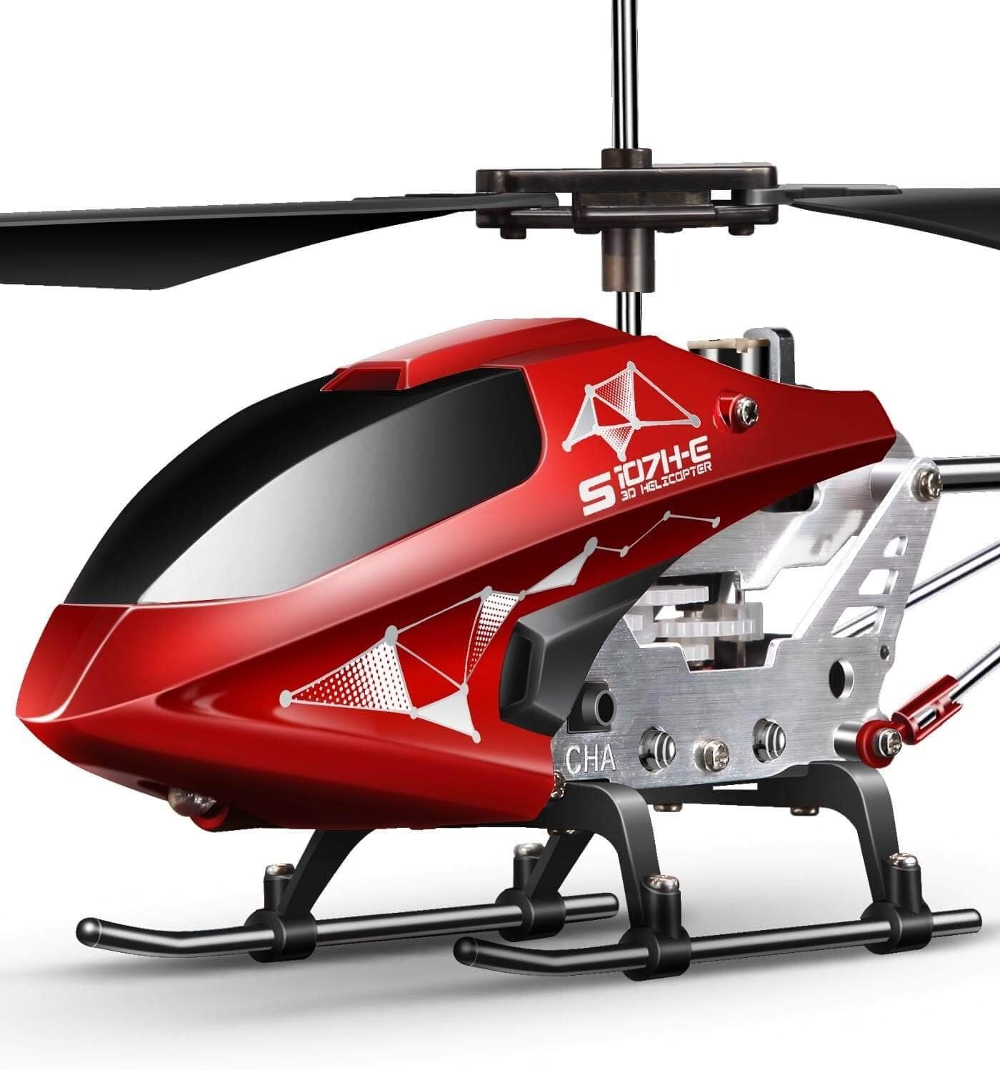 Syma S107H-E Metal Alloy RC Helicopter w/ Gyro, Altitude Hold Built-in Battery $23.31, With 2 Batteries $26.39 Various C