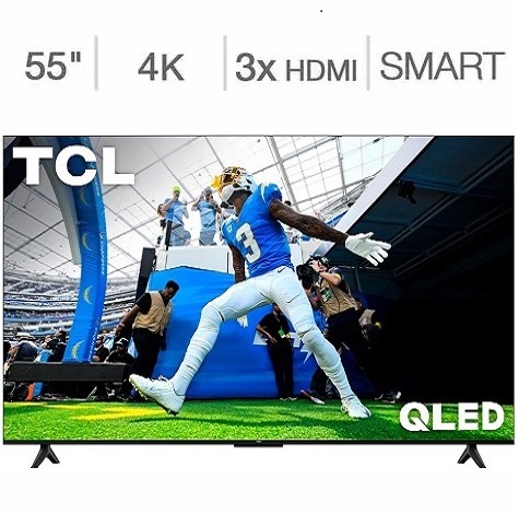 TCL 55 Q650G Series QLED 4K UHD Smart TV Best Buy / Amazon $279.99