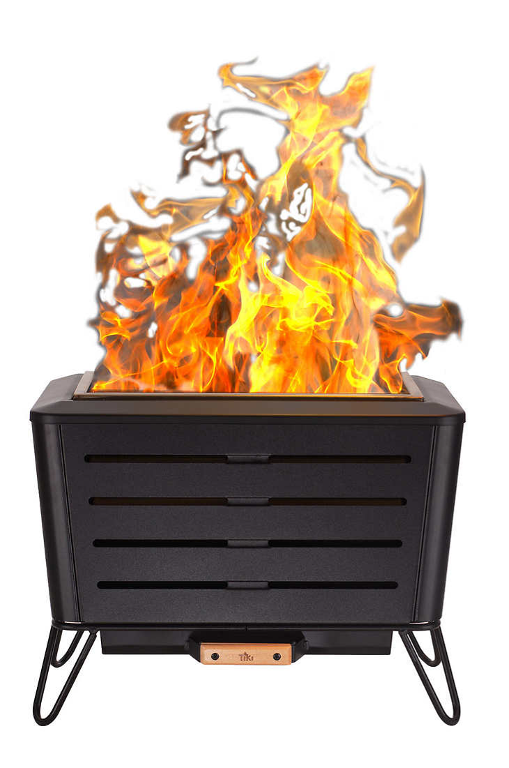 TIKI Brand 21.5 Retreat Smokeless Fire Pit $100 FS Costco.com