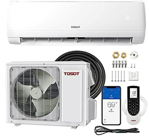 TOSOT 9,000 BTU Mini-Split Air Conditioner $529.99