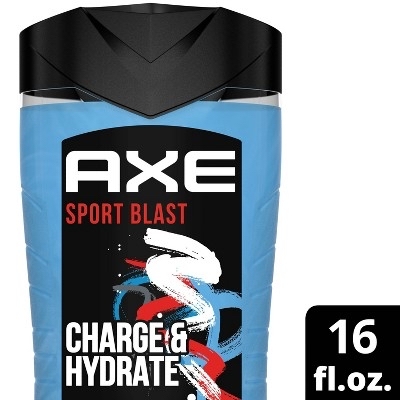 Target 16-Oz AXE Sport Blast Charge Hydrate Mens Body Wash Energizing Citrus Scent - $1.99