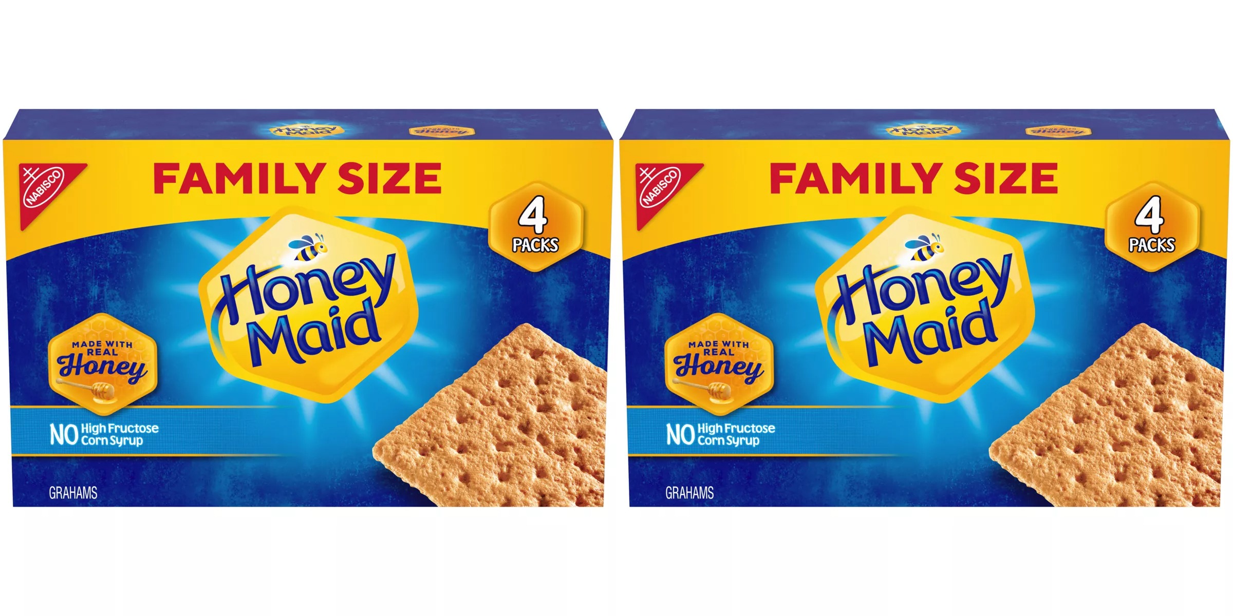 Target Circle 2-Count 19.2-Oz Family Size Honey Maid Graham Cracker $5 $2.50 Ea Free Store Pickup at Target or FS on $35