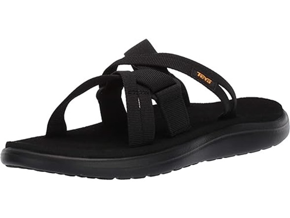 Teva Womens Voya Slide Sandal Black Sizes 5-8 $19.99 Free Shipping w/ Prime