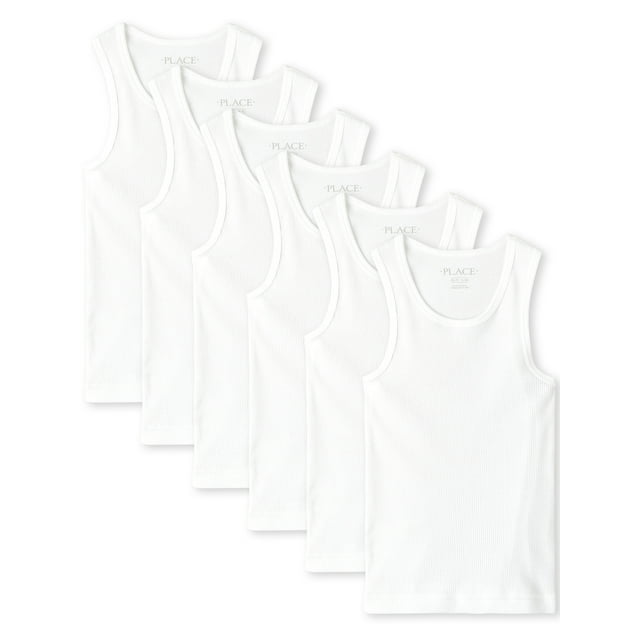 The Childrens Place Kids Undershirts XS-XXL 6-Count Boys Tank Tops $13.05, 4-Count Tee Shirts $8.60, 6-Count Girls Picot