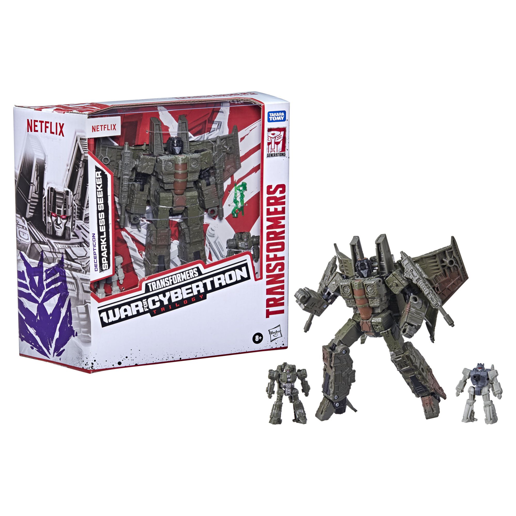 Transformers Generations War for Cybertron Series-Inspired Sparkless Seeker Battle $14.73