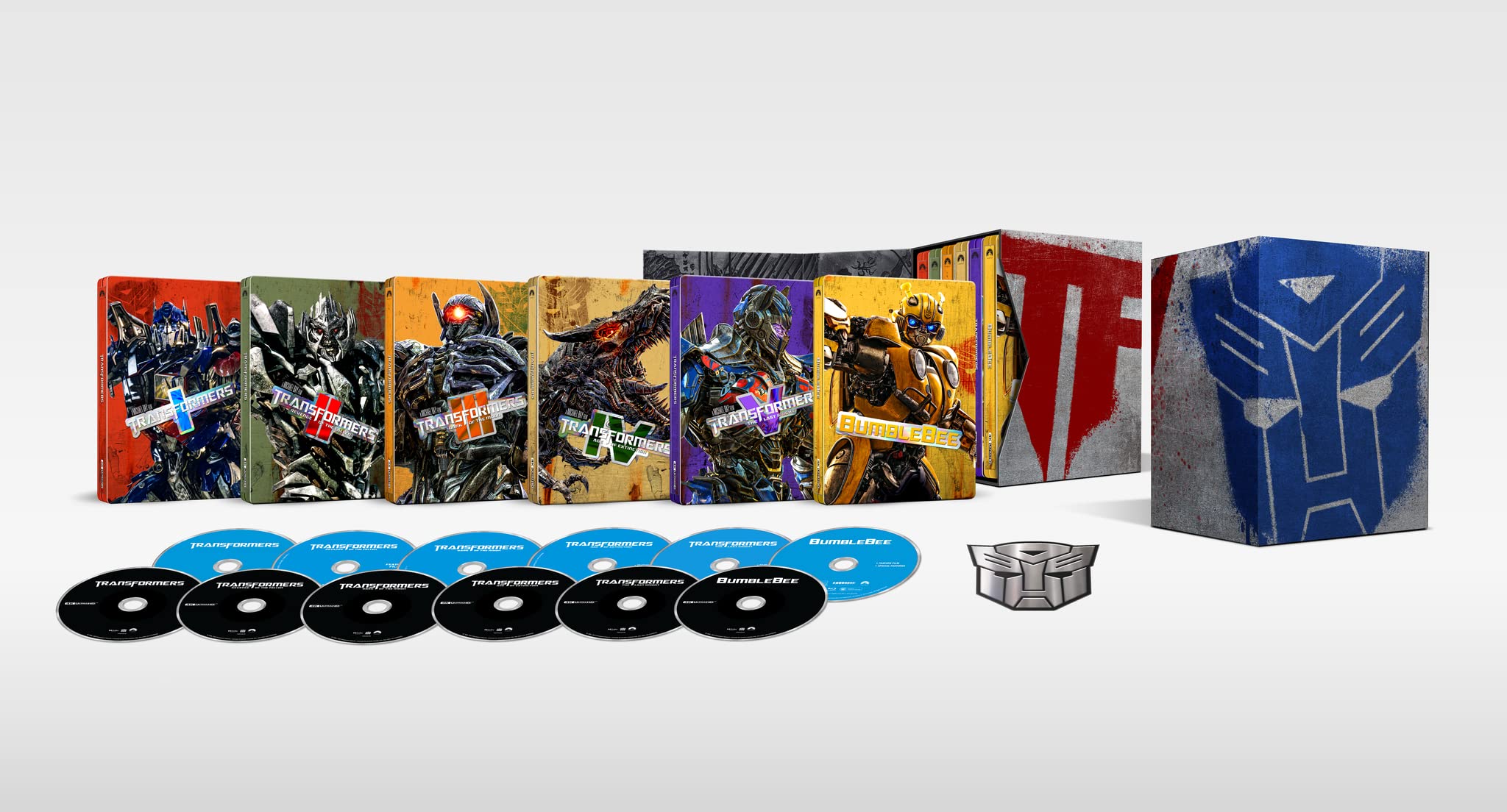 Transformers Limited Edition Steelbook 6-Movie Collection $84.99 at Amazon