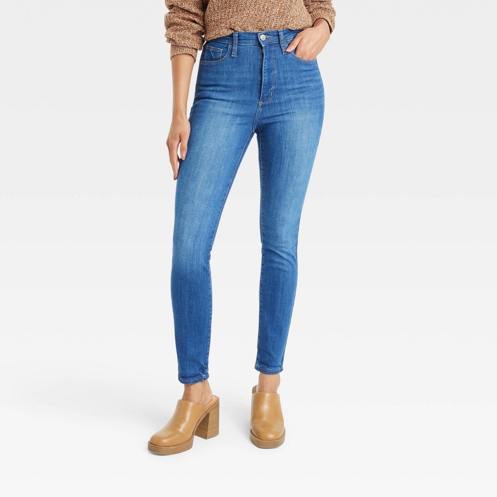 Universal Thread Womens High-Rise Skinny Jeans Short or Long Sizes 0-17 $14 Free Shipping on $35