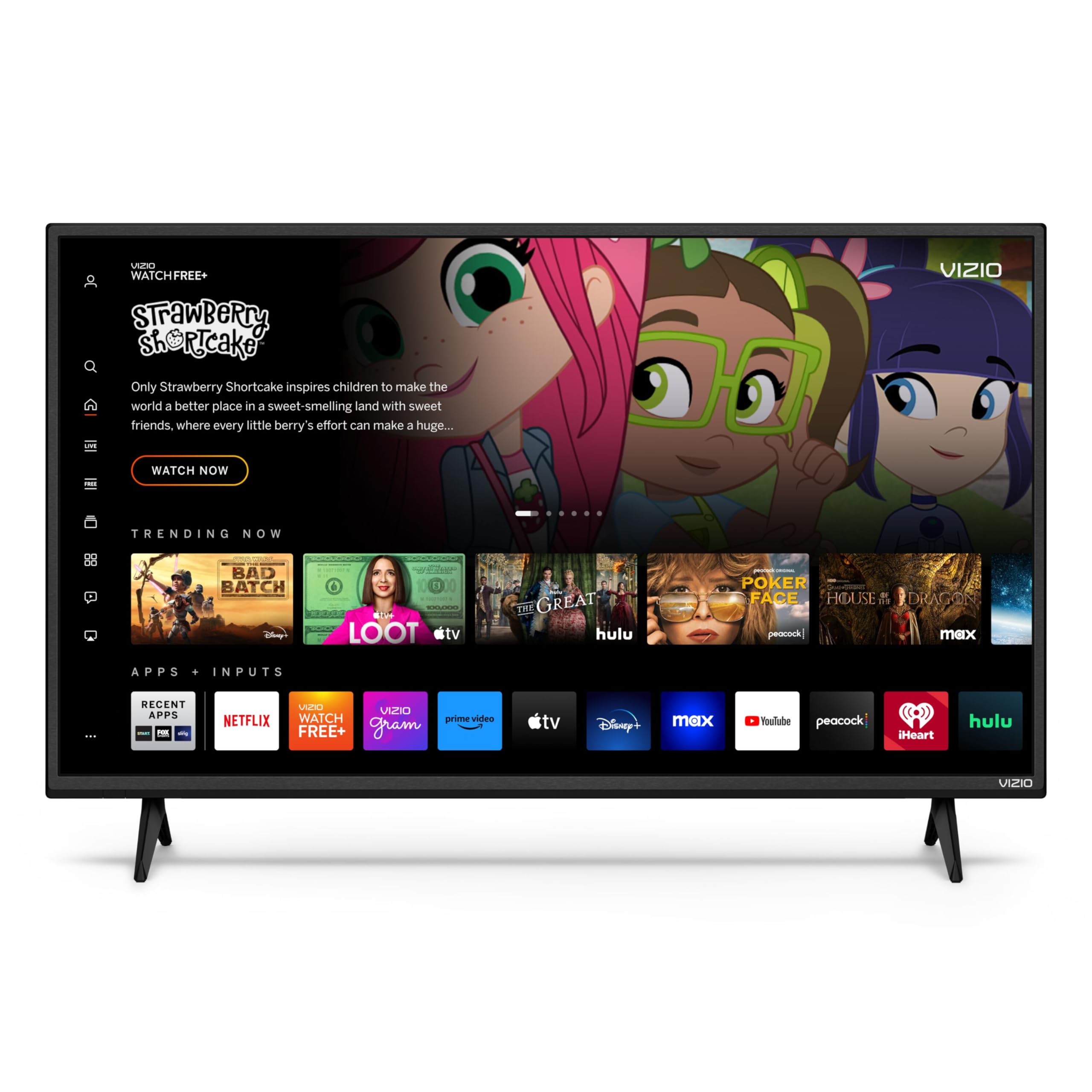 VIZIO 40-inch D-Series Full HD 1080p Smart TV with AMD FreeSync, Apple AirPlay and Chromecast Built-in, Alexa Compatibil