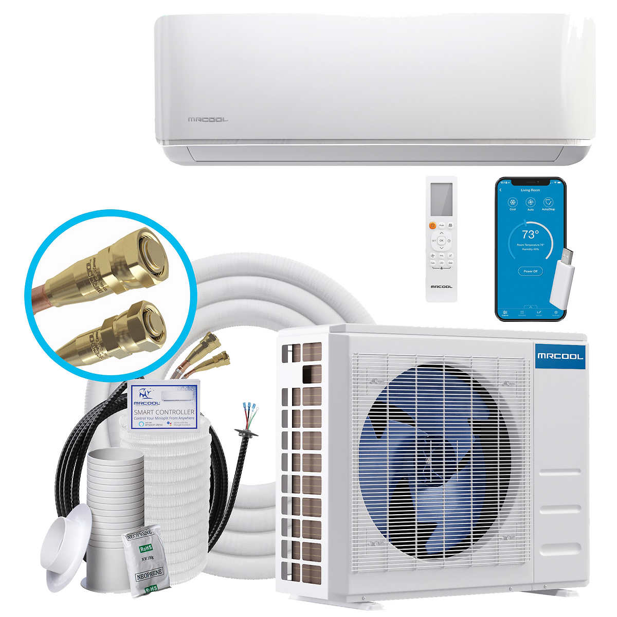Various MRCOOL DIY Minisplit sale at Costco with F/S - 12k BTU - $1249, 18k BTU - 1699, 24k BTU - $1999