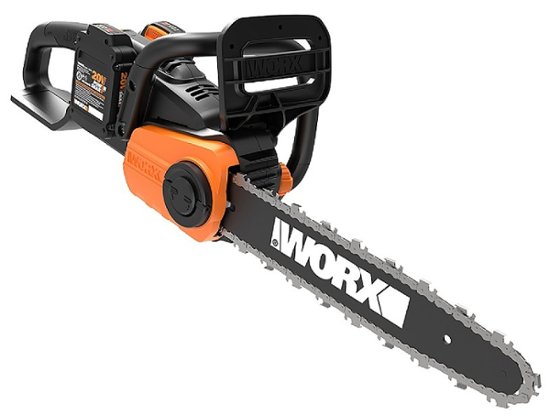 WORX - WG384 40V 14 Cordless Chainsaw with Auto-Tension 2 x 2.0 Ah Batteries 1 x Charger - Black $169.99 Free Shipping