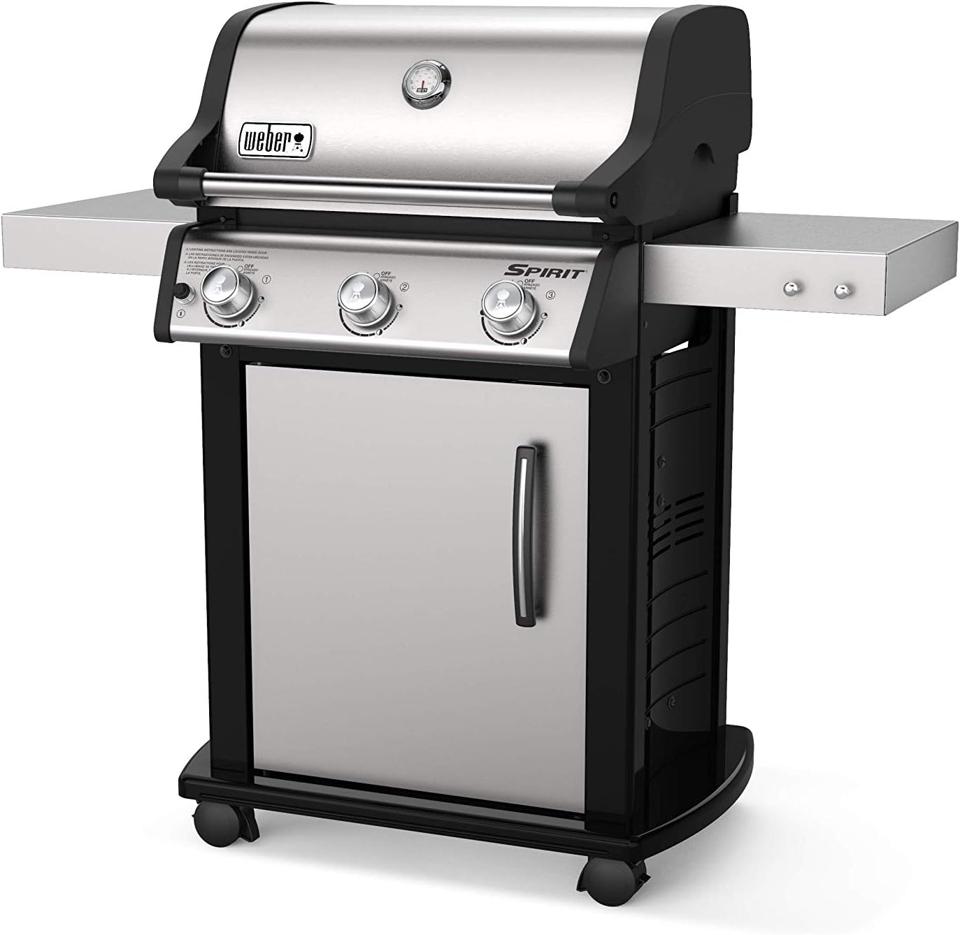 Weber Spirit S-315 Liquid Propane Gas Grill, Stainless Steel $569 Amazon