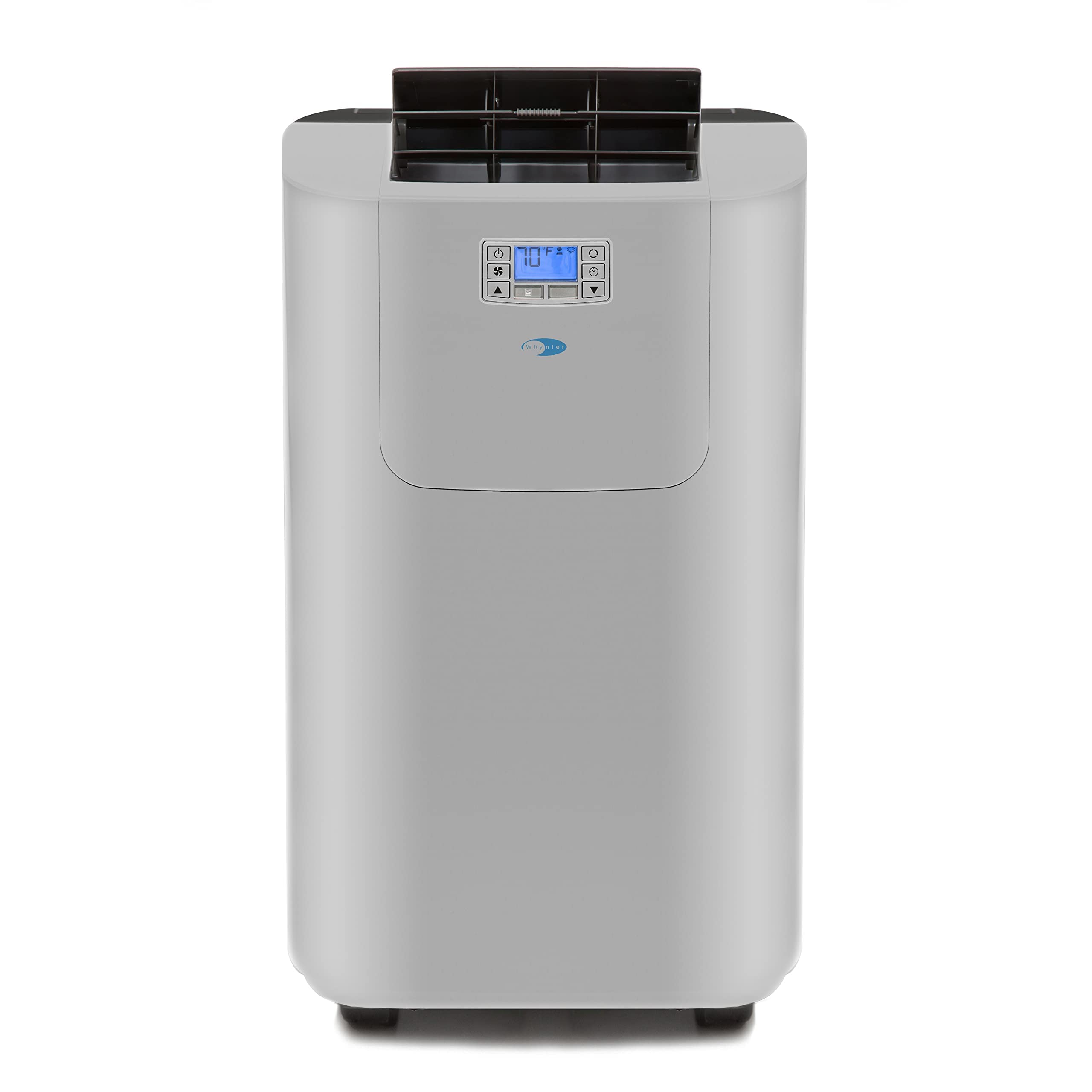 Whynter 12,000 7,000 BTU SACC Elite Dual Hose Portable Air Conditioner Dehumidifier, Fan and Storage Bag, up to 400 sq f