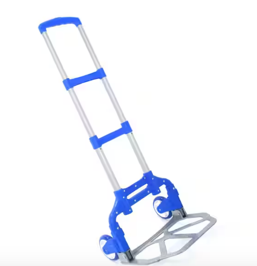 Winado 165 lbs Capacity Aluminum Folding Hand Truck $22.59 Free Shipping