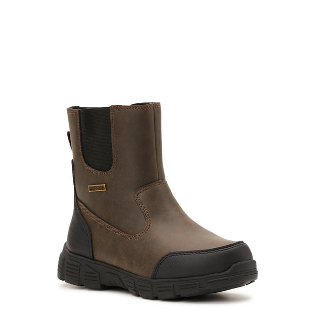 Wonder Nations Boys Wellington Winter Boot Brown $9 Free Shipping w/ Walmart or on $35