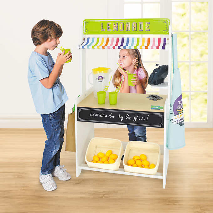 Wooden Lemonade Stand Accessories $54. Reg $69. F/S from Costco.