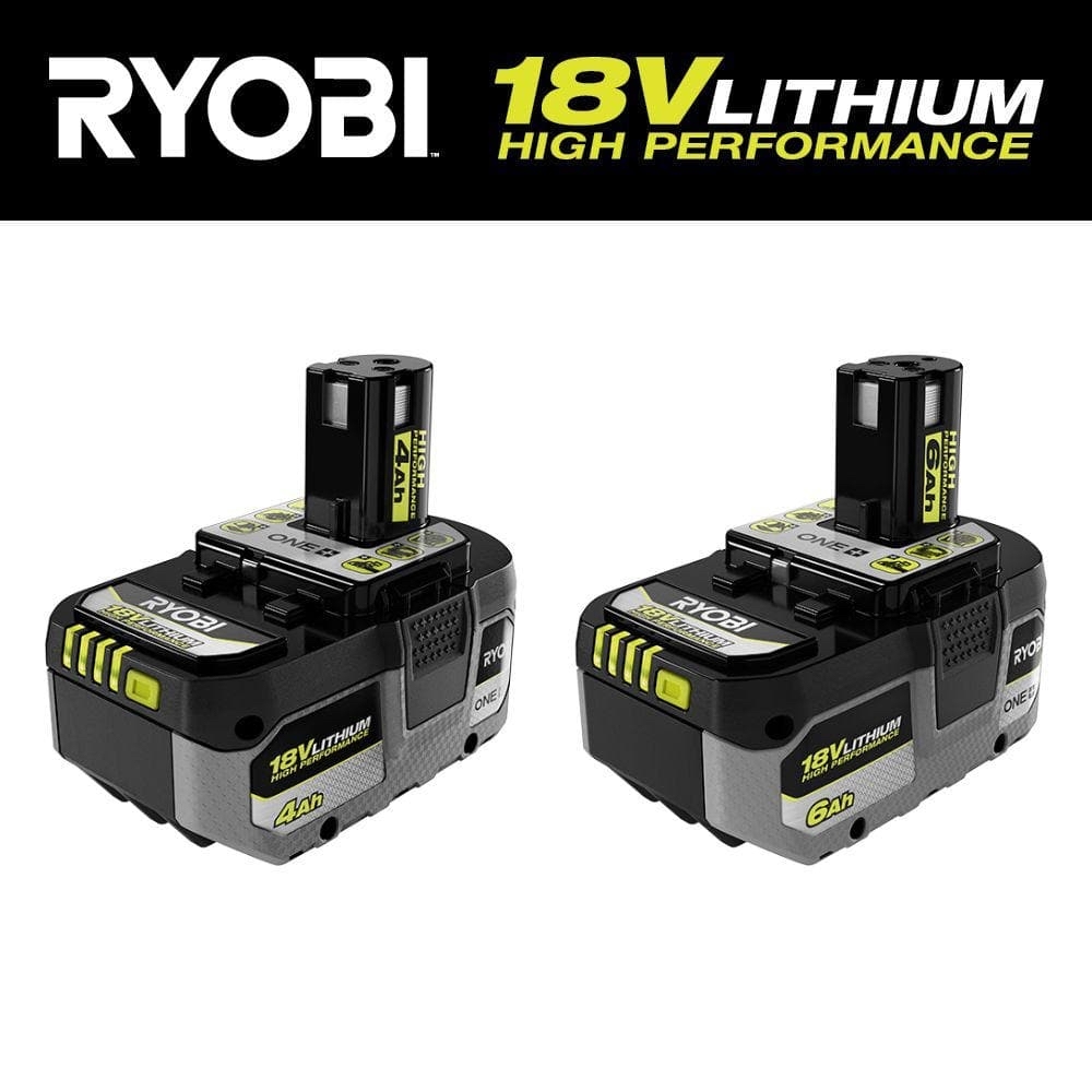 YMMV - $70 RYOBI ONE HP 18V 6.0Ah and 4.0Ah Battery PBP4210 - check clearance - $70