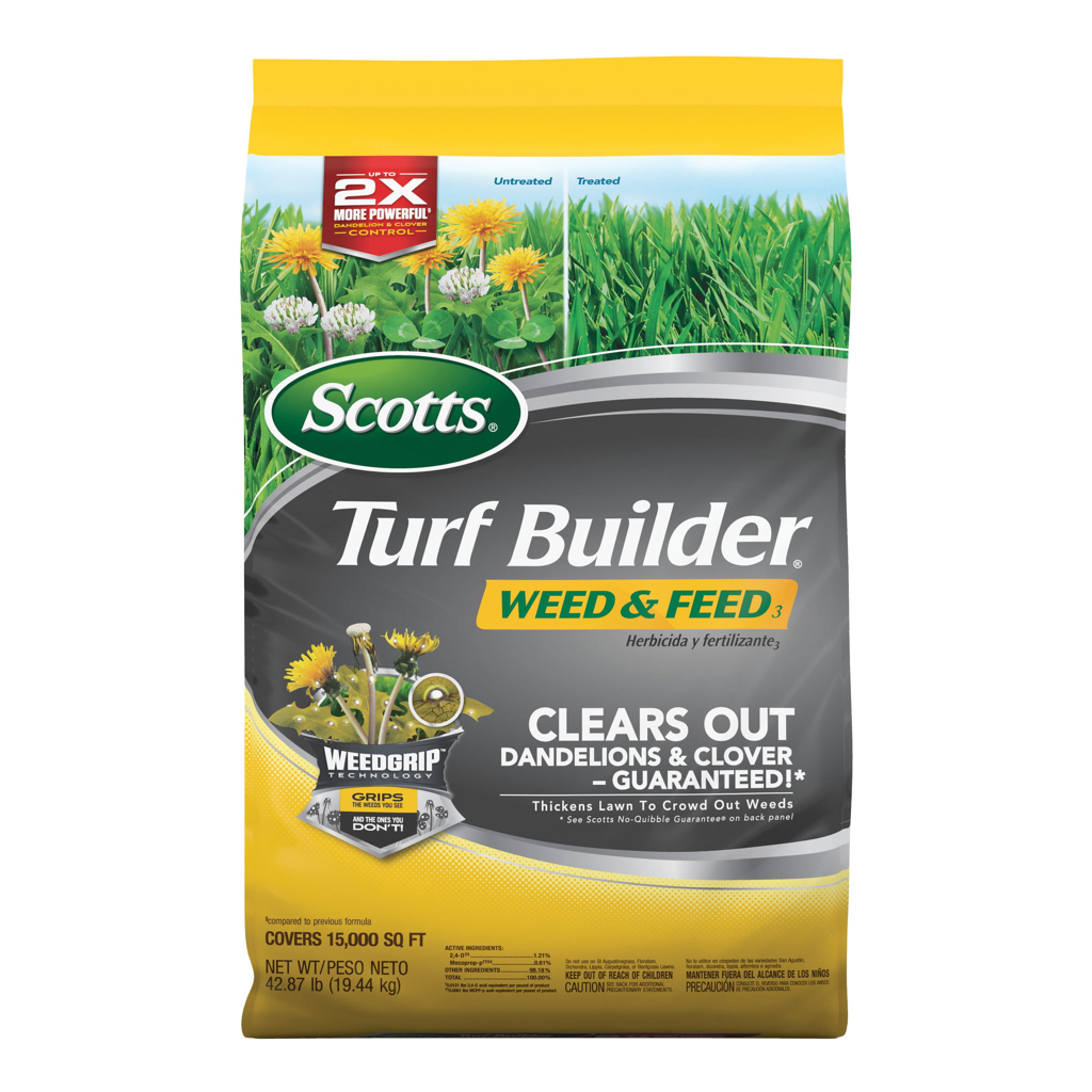 YMMV Walmart $25 clearance - Scotts Turf Builder Weed Feed 3, 43.07 lbs - $25