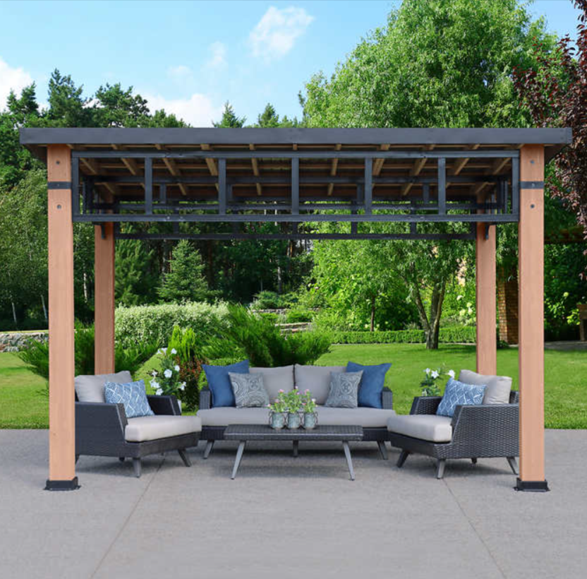Yardistry 12 x 14 Contemporary Gazebo with Aluminum Roof. In store $1,999.99 at Costco