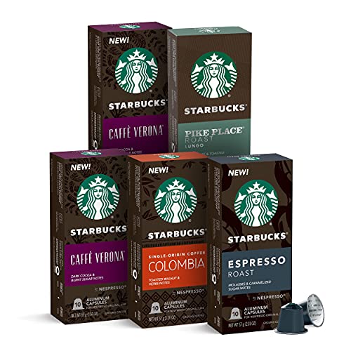 From $24.27 w/ S S 50-Count Starbucks by Nespresso Original Line Capsules Various