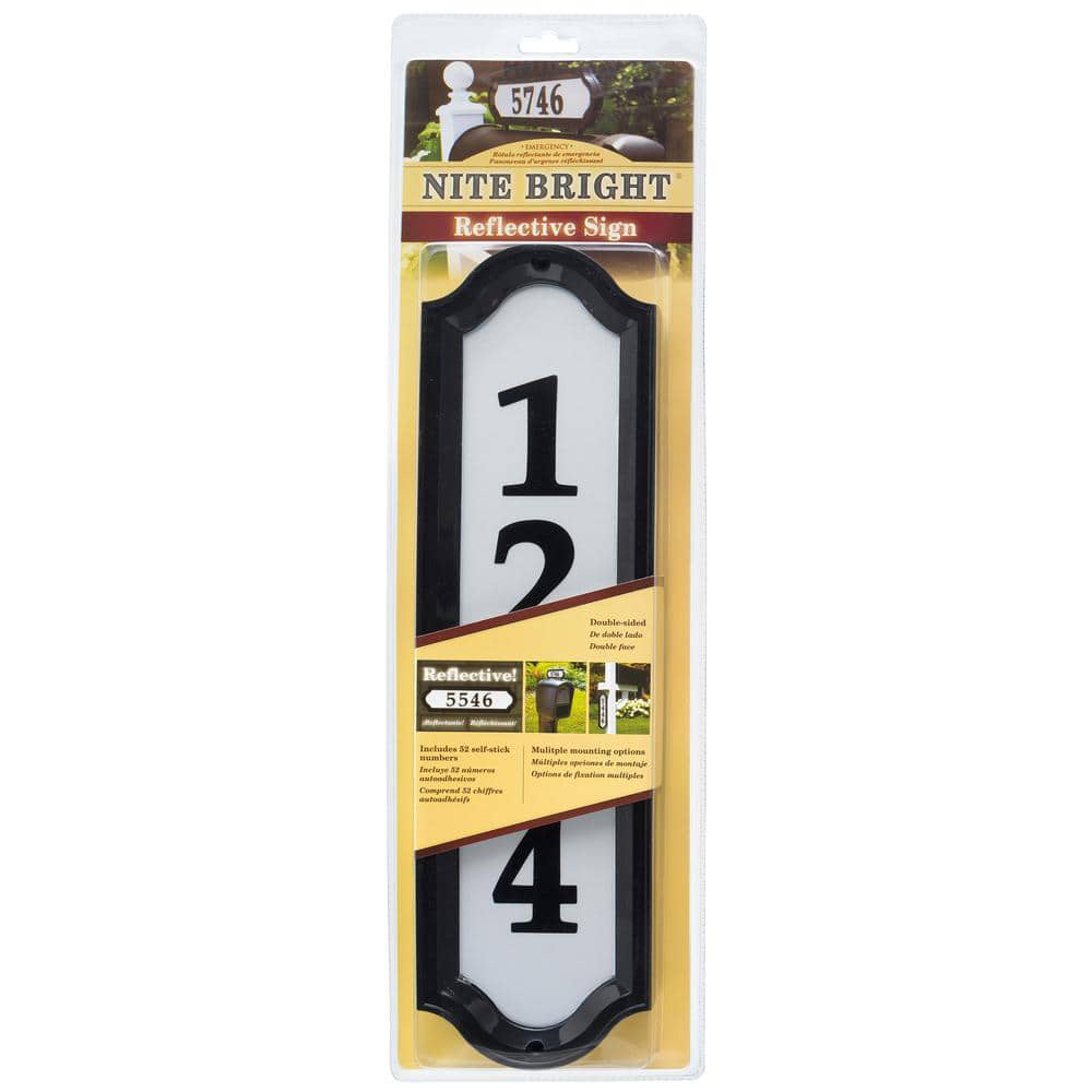 Reflective sign $6.32 - original $24.97 - $6.32