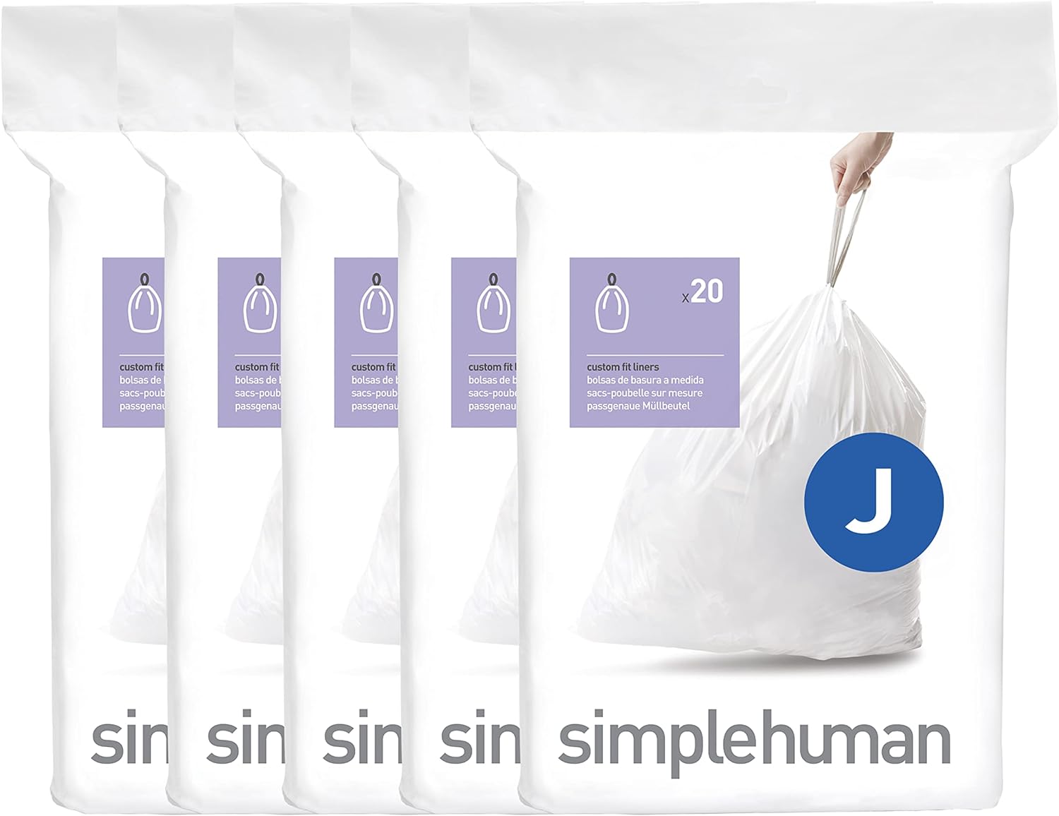 Simplehuman Code J Trash Bags 100 Count - $23.99 w/ Coupon Subscribe Save