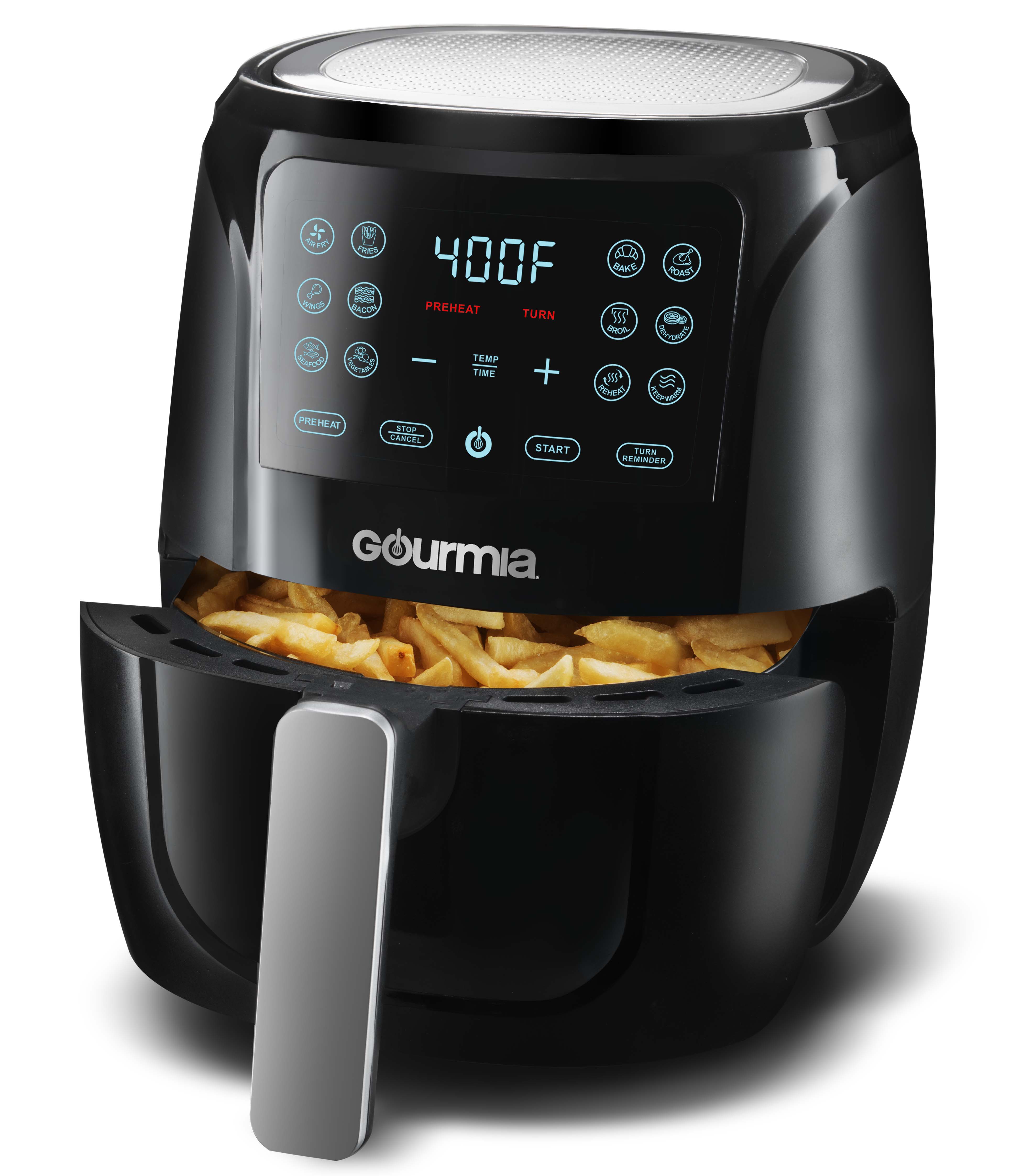 Walmart 4-Quart Gourmia Digital Air Fryer GAF486 $29.55 free s/h
